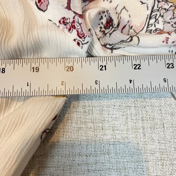 American Rag Dress Boho Floral Midi Romantic Size L - Picture 6 of 12